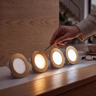 Opawa schodowa Oświetlenie schodowe Lampka LED 230V Okrągła ZŁOTA / MOSIĄDZ do korytarza, wymienne źródło światła, 2 W