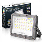 Halogen Naświetlacz Reflektor LED 50W 5000lm Slim zewnętrzny Wodoodporny lampa IP65, światło neutralne 4500 K do