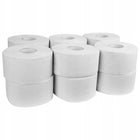 Papier toaletowy jumbo szary makulaturowy 12szt rolka 90 m, jednowarstwowy, bezzapachowy, suchy
