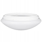 Plafon LED Lampa sufitowa panel czujnik mikrofalowy natynkowy 2xE27 okrągły biała oprawa na dwie żarówki, średnica 30