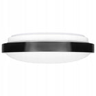 Plafon LED lampa sufitowa panel 18W 4000K czujnik ruchu natynkowy okrągła oprawa oświetleniowa czarna, neutralna biel