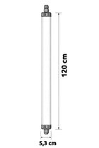 Lampa Sufitowa LED 120cm Do Garażu IP65 28W 3360lm Oprawa Hermetyczna slim warsztatowa, magazynowa, do hali, barwa