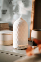 Nawilżacz powietrza ultradźwiękowy dyfuzor zapachowy aromaterapia lampka nawilżacz ultradźwiękowy 12 w