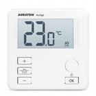 Przewodowy sterownik pieca regulator temperatury termostat pokojowy auraton do instalacji grzewczej, kontrola ciepła