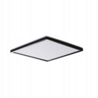Plafon LED panelLL PLAF02CCT L17,5W czarny kwadrat zmiana barwy 30cm lampa sufitowa ze zintegrowanym źródłem, do