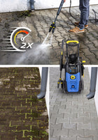 Myjka ciśnieniowa MICHELIN DWIE POMPY Przepływ 810L/H 2x Dysza TURBO 2500W do mycia samochodu, elewacji i tarasu, 150