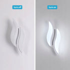 KINKIET BIAŁY LAMPA ŚCIENNA LED NOWOCZESNA DO SYPIALNI KORYTARZA 6500K 12W metalowa oprawa, 2 punkty świetlne, zimna