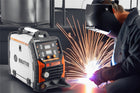 Spawarka inwerterowa aluminium MIG flux MMA TIG migomat synergia 255 MP0117 półautomat spawalniczy, spawanie bezgazowe