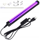 Lampa UV 48x LED 395-400nm 10W Wtyczka ŚCIENNA SUFIT 230V Ultrafioletowa promiennik, światło fioletowe do wnętrz