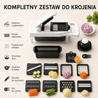 Krajalnica do Warzyw Owoców Szatkownica 8 Ostrzy Kostka Plastry Paski ręczna siekaczka kuchenna do krojenia i siekania