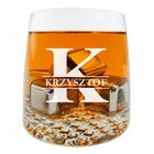 Szklanka do whisky prezent dla faceta mężczyzny szefa na 18-99 urodziny kubek z grawerem, gadżet na Dzień Chłopaka