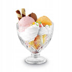Komplet PUCHARKÓW SZKLANYCH Deserowych na NÓŻCE Tadar Helado 6x400 ml kieliszki do lodów, kremów i owoców
