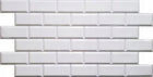 Ścienne Panele kafelki Białe 3D płytki ścienne panel kafelki PCV grey seam okładzina dekoracyjna z tworzywa, połysk