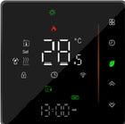 Termostat Pokojowy WIFI Programowalny Ogrzewanie Podłogowe Elektryczne 16A bezprzewodowy czarny
