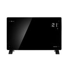 Grzejnik elektryczny energooszczędny konwektorowy szklany 2 kW WiFi EGW-20C 780 mm 470 mm grzewcza czarny