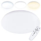 Lampa Sufitowa Plafon LED CCT Biała Ciepła Zimna Neutralna 40cm 72w + Pilot okrągłe oświetlenie do salonu i sypialni