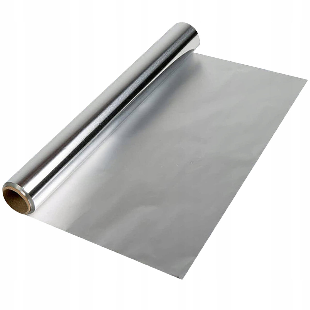 Folia aluminiowa Gruba Mocna 60m folia aluminiowa spożywcza gastronomiczna do pieczenia i pakowania żywności, szerokość