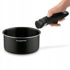 Zestaw garnków z odpinaną rączką na GAZ Konighoffer Spinel Black 4 el aluminiowe naczynia non-stick do kuchni