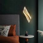 Kinkiet LED Złoty Loft Nowoczesny do Sypialni, Salonu 12W lampa ścienna, oprawa aluminiowa, zintegrowane źródło światła