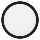 Panel Plafon Sufitowy LED Natynkowy Okrągły Czarny 24W Nie Mruga CCD Lampa oprawa do salonu, sypialni i przedpokoju