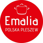 Garnek Emaliowany 22cm 5L EMALIA PLESZEW Kogucik Indukcja Tradycyjny Polski naczynie kuchenne do zup, sosów i dań