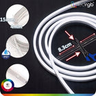Zestaw taśma LED neon 15m RGB 1x15m aplikacja bluetooth pilot zasilacz IP67 wąż świetlny dekoracyjny do wnętrz i na