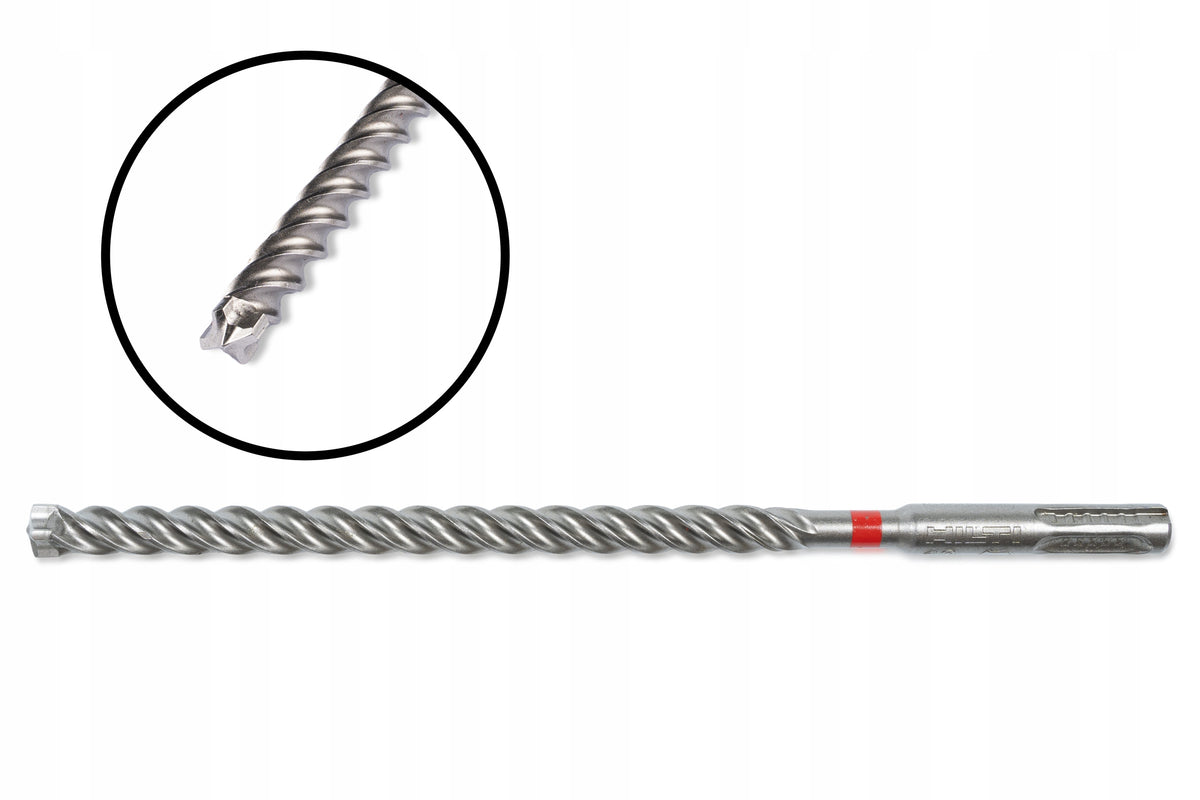 Wiertło do betonu SDS Plus Hilti 10x220mm udarowe do żelbetu te-cx do cegły, ceramiki i kamienia, przebiciowe spiralne