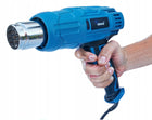 OPALARKA ELEKTRYCZNA 2 BIEGI REGULACJA 2300W 4 DYSZE WALIZKA 600C MOCNA suszarka techniczna, pistolet do gorącego