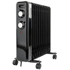 Grzejnik olejowy elektryczny energooszczędny termostat 11 żeber MOC 2500W kaloryfer do pomieszczeń, zasilanie 230 V