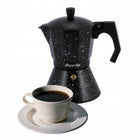 Kawiarka ciśnieniowa 300 ml zaparzacz do kawy espresso indukcja kamille moka aluminiowa na 6 filiżanek