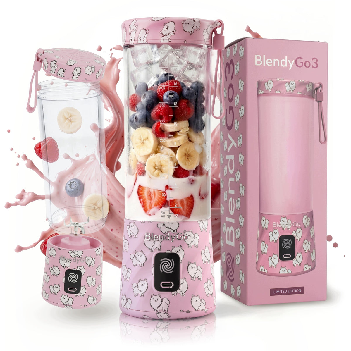 Oryginalny Blender BlendyGo 3 - Bezprzewodowy USB nominalna