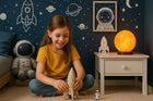 Lampa solna HIMALAJSKA 3-4 kg okrągła jonizator powietrza księżyc Luna lampka nocna dekoracyjna 16 cm, żarówka w