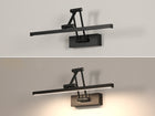 Kinkiet LED łazienkowy, lampa ścienna, czarny, nowoczesny, do łazienki, 4500K, 9W oprawa metalowa, zintegrowane źródło