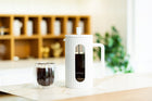 Zaparzacz do kawy, herbaty vialli design biały 1000ml szklany dzbanek na napary, pojemność 1 l