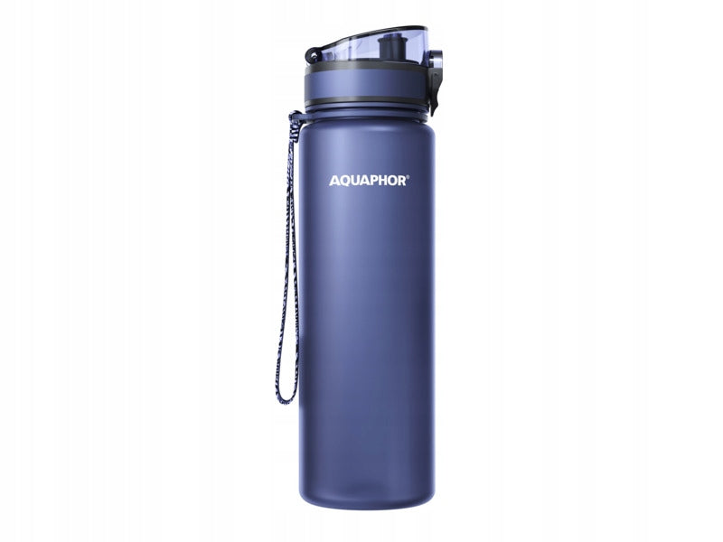 Butelka filtrująca aquaphor City 800 ml Granatowy niebieski