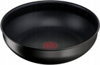Wok TEFAL Ingenio Unlimited 26 cm TYTANOWA patelnia głęboka, na indukcję, do piekarnika, z odpinanym uchwytem, można