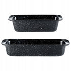 2x Forma granitowa foremka do pieczenia chleba pasztet ciasto keks 25+30 cm forma do chleba metal z 238 sztuk