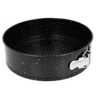 Blacha do pieczenia tortownica 20 cm okrągła forma rozpinana marmurkowa foremka cukiernicza, metalowa, wyjmowane dno