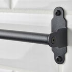 Ikea hultarp Szyna, czarny, 60 cm reling kuchenny, drążek do zawieszania akcesoriów i przyborów kuchennych, montaż