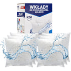 Pochłaniacz wilgoci K&M / wkłady do pochłaniacza wilgoci 6x 280g osuszacz powietrza do pomieszczeń, bezzapachowy, bez