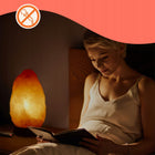 LAMPA SOLNA 5-7 kg LAMPKA NOCNA sól himalajska JONIZATOR Z SOLI NA BIURKO dekoracja wnętrza, żarówka w zestawie