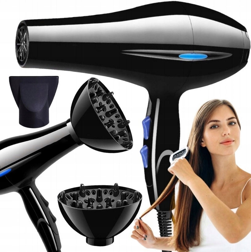 Suszarka do włosów jonizacja dyfuzor 2200W 2w1 MOC