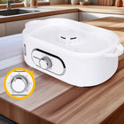 Parowar elektryczny 12l 900W 3 poziomy timer 60 min do warzyw ryżu jajek gotowanie na parze, pojemnik na kaszę