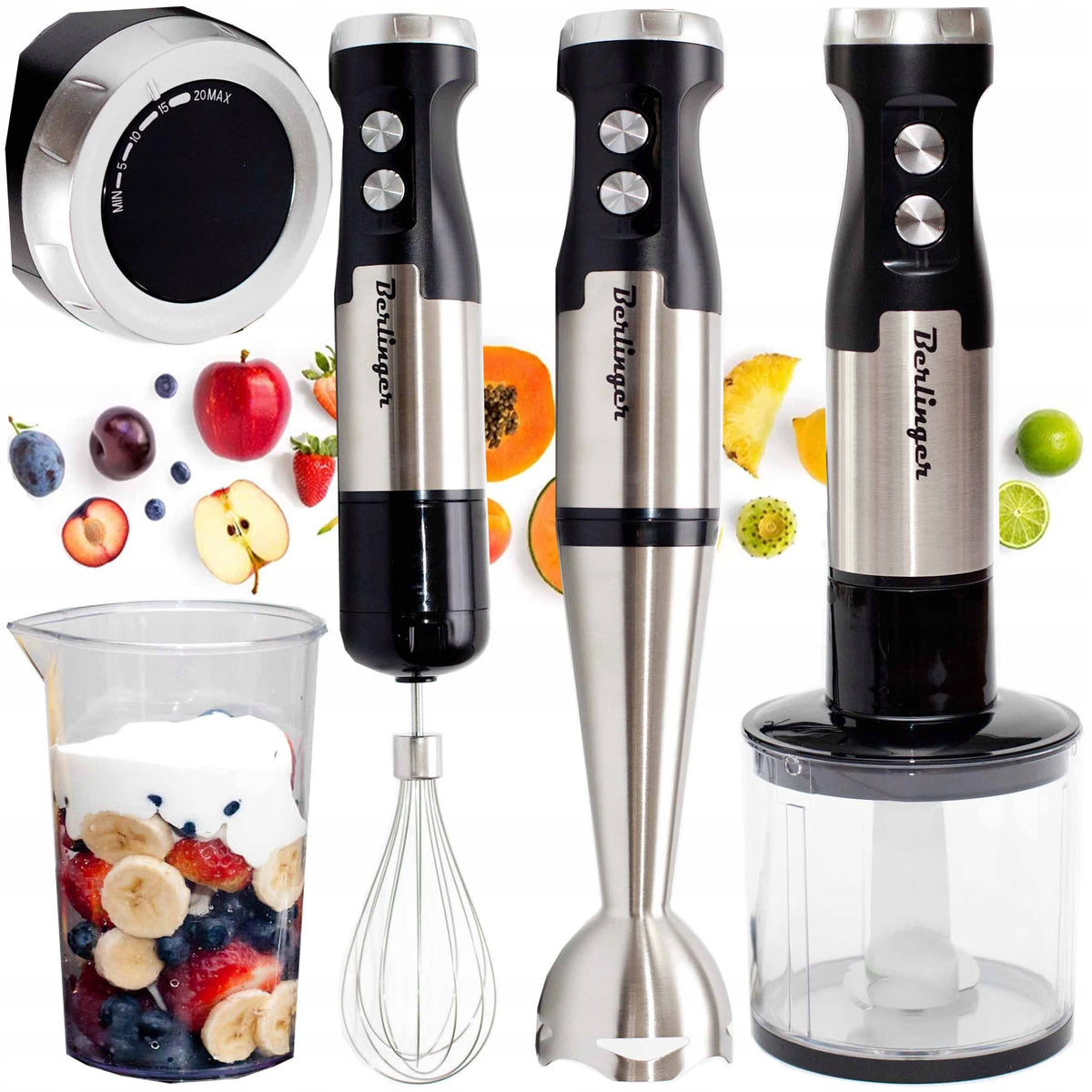 Blender ręczny robot kuchenny 1250W