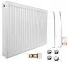 Grzejnik stalowy płytowy INVENA CV22 600x1000 1658W typ CV 22 DOLNY 1000 mm 600 mm grzewcza biały