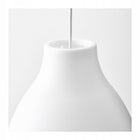 LAMPA WISZĄCA IKEA MELODI Sufitowa 28cm DO SALONU DO POKOJU SYPIALNI BIAŁA oprawa E27, klosz z tworzywa, pojedyncze