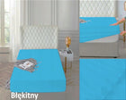 Prześcieradło z gumką 140x200 + 25 CM Jersey różne kolory na materac do łóżka, do sypialni, elastyczne, naciągane