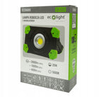 Eco Light Lampa robocza LED z akumulatorem 20W LR-A20 5000K naświetlacz IP54 2000 lm zimne białe światło do pracy