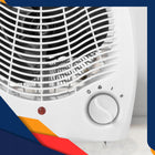 TERMOWENTYLATOR GRZEJNIK ELEKTRYCZNY FARELKA OGRZEWACZ Z TERMOSTATEM 2000W grzewcza biały