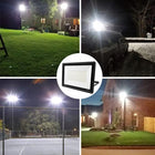 Naświetlacz LED 200W Halogen Zewnętrzny IP65 Neutralny 4500K Mocny 18000lm reflektor do garażu, warsztatu i podjazdu